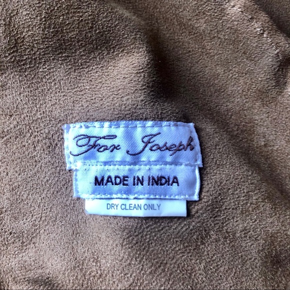 For Joseph Deerskin Suede Vest - Picture 5 of 5